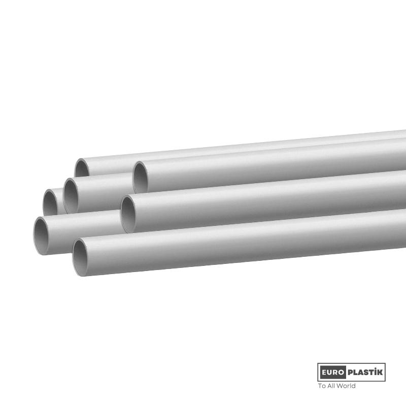 25mm PVC Straight Pipe Medium Series (Non-Flammable)